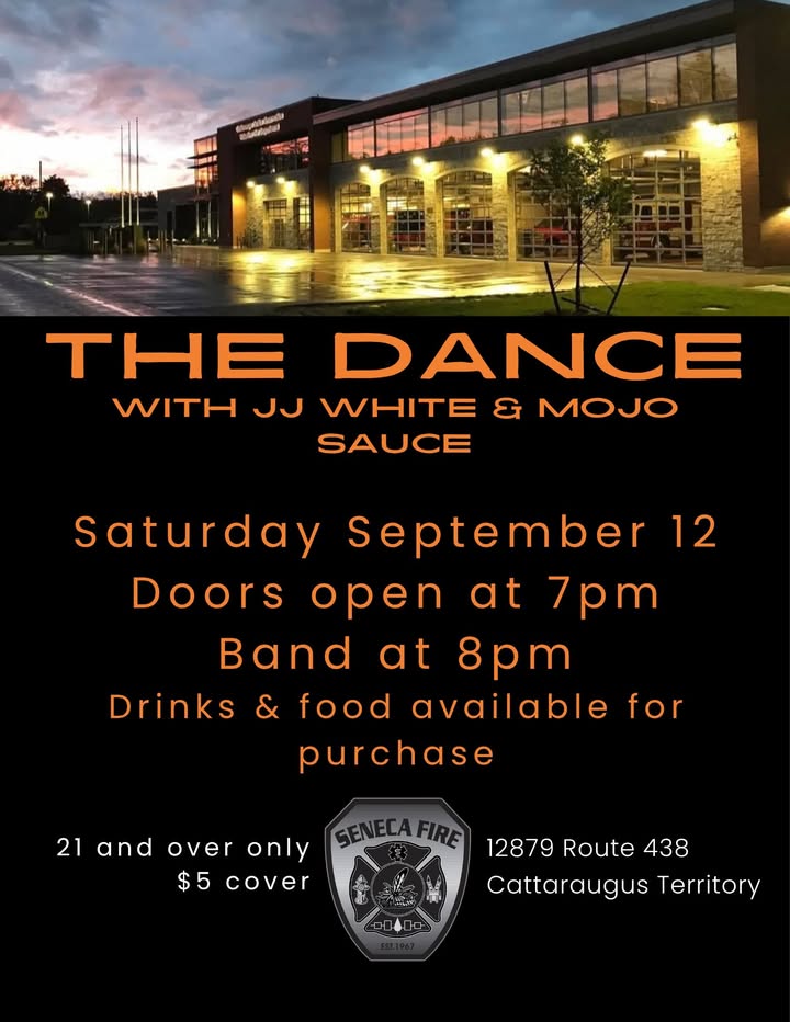 Flyer for The Dance with JJ White & Mojo Sauce